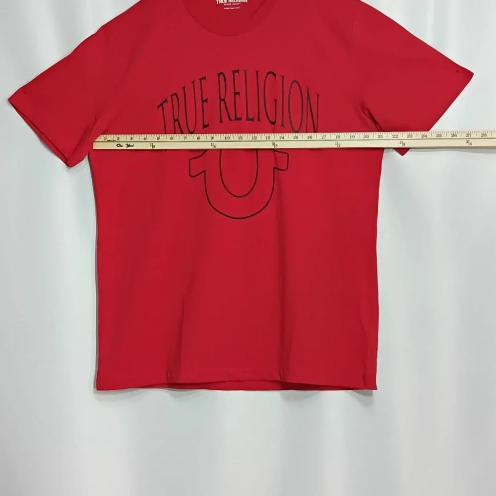 True Religion Bold Red Short Sleeve Tee